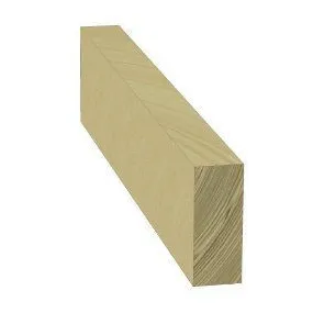 Chevron en pin traité cl4 3500x200x80 mm