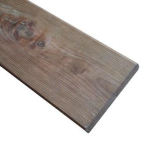 Lame terrasse béquia l. 2,32 m 90x22 mm en pin classe 4 marron