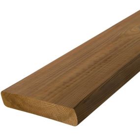 Lame en pin du nord marron l. 5,40 m 145x27 mm classe 4