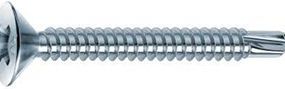 Vis autoforeuse 5x60 mm a2 inox tête fraiseuse torx25 - boîte de 200 vis