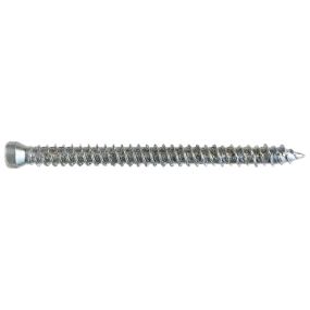Vis béton Ø7,50 x 102 mm en acier zingué torx30 smart - boîte de 100