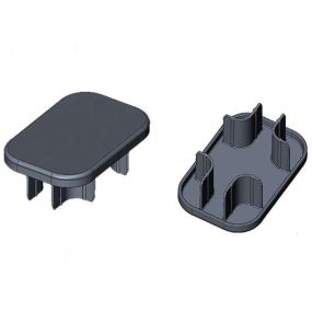 Chapeau couvre poteau first 74x48 mm en abs evoluclos - debarge