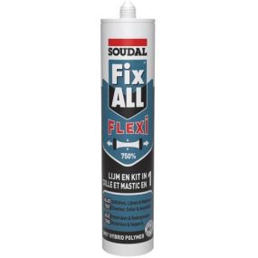 Mastic colle fix all flexi brun 290 ml - 105032 - soudal