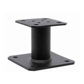 Pied de poteau fixe 100mm noir ppa100pb - simpson strong-tie