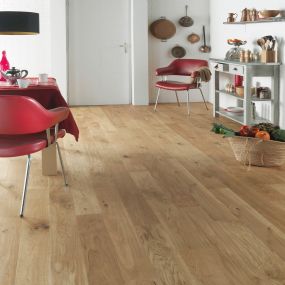 Parquet contrecollé monolame 1210x139x12 mm chêne mix topaze 