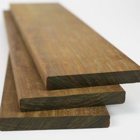 Lame de terrasse ipé l. 2,45 m 140x20 mm à visser