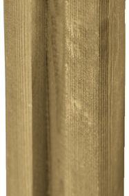 Poteau bois 90x45 mm l.2,40 m traité cl.4 vert
