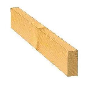 Chevron en pin brut 3000x100x40mm