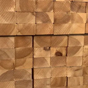 Bois d'ossature en pin raboté 70x45 mm l.3,00 m traité classe 2