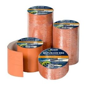 Bande étanchéité 22,5 cm x 10ml autocollante à froid batuband 650 gris