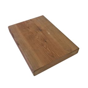 Lame terrasse 3,90 m pin du nord us marron 145 x 27 mm 