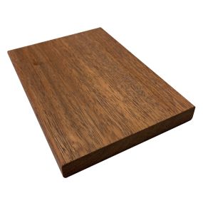 Lame de terrasse merbau lisse à visser 4500x140x20 mm