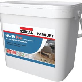 Colle pour parquet massif ms-30plus - 18 kg - soudal