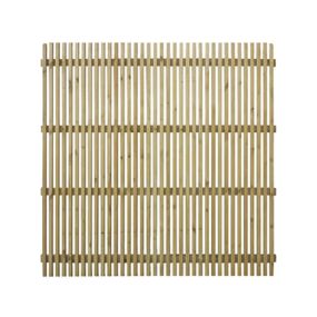 Panneau pare-vue bois plano 180x180 cm - exterior living