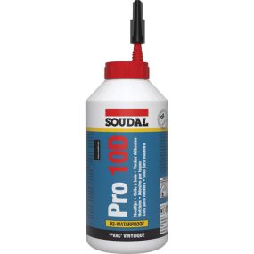 Colle à bois prise lente pro 10d 750g - 108768 - soudal
