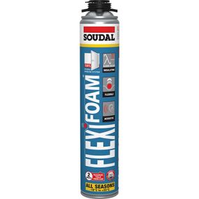 Mousse pu pistolable flexifoam 750 ml - 153414 - soudal 