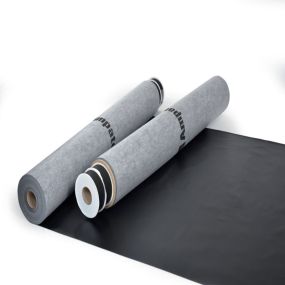 Film pare pluie ampatop black uv 1,50x50 m pour bardage claire voie - ampack