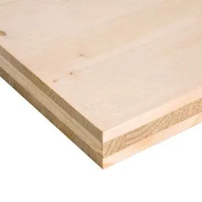 Panneau latté 3 plis épicéa Ép. 27 mm 500x205 cm - pfeifer