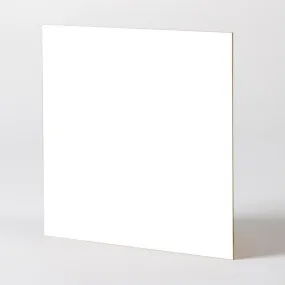 Panneau fibraprint blanc milieu sec 3 mm 244x122 cm prépeint sur 1 face