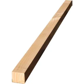 Tasseau bardage claire voie 45x45 mm l. 4,00m traité classe 3 marron