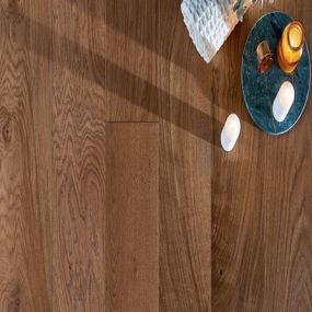 Parquet contrecollé chêne huilé mat cuir 1210x139x12 mm unifit intenso panaget