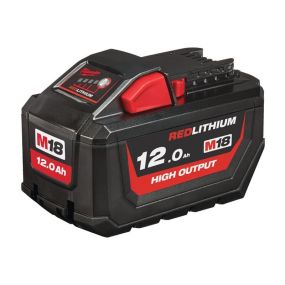 Batterie 18v 12 ah red lithium high output m18 hb12 | milwaukee 4932464260