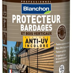 Protecteur anti-uv bardages et bois verticaux - incolore 1l - blanchon