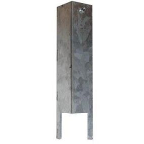 Support de poteau à sceller pour poteau bois 9x9 cm