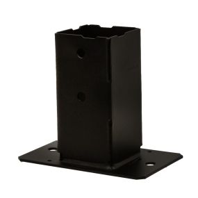 Pied de poteau jardin 9 cm noir - ppjbt90pb - simpson strong-tie