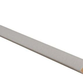 Quart de rond en mdf prépeint blanc 14x14 mm - long. 2,44 m