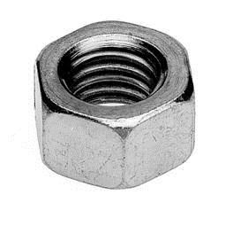 Écrou hexagonal 6 pans en acier zingué - Ø 6 mm - boîte de 200 pcs