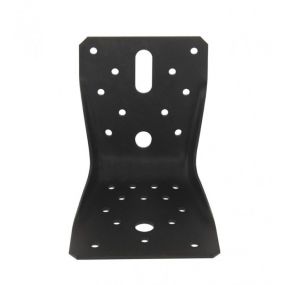 Equerre de structure noire abr100 - 90x100x100x2 mm simpson