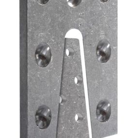 Etrier à queue d'aronde alu 195x75mm etb190-b