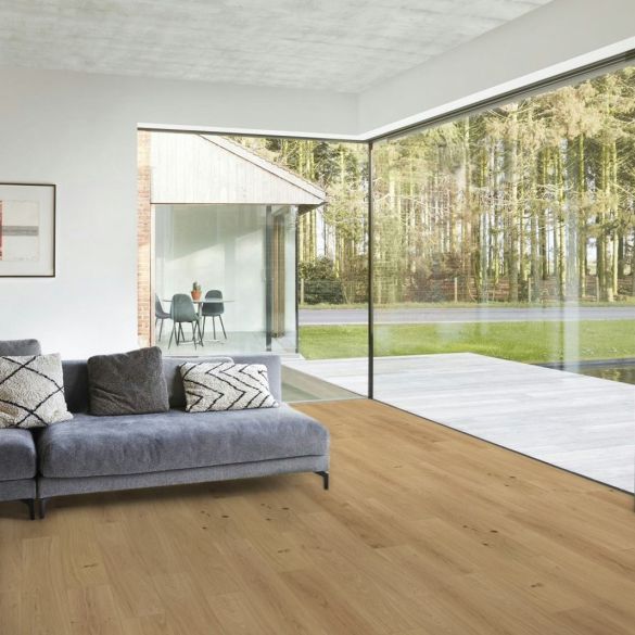 Sol bois naturel BerryAlloc PARQWOOD XL Chêne Naturel - 1190x185x10 mm - 61001388