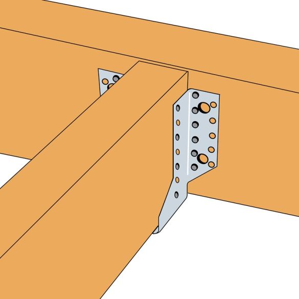 Sabot ailes extérieures 100x200 mm Ép. 2mm - SAE500/100/2 | SIMPSON