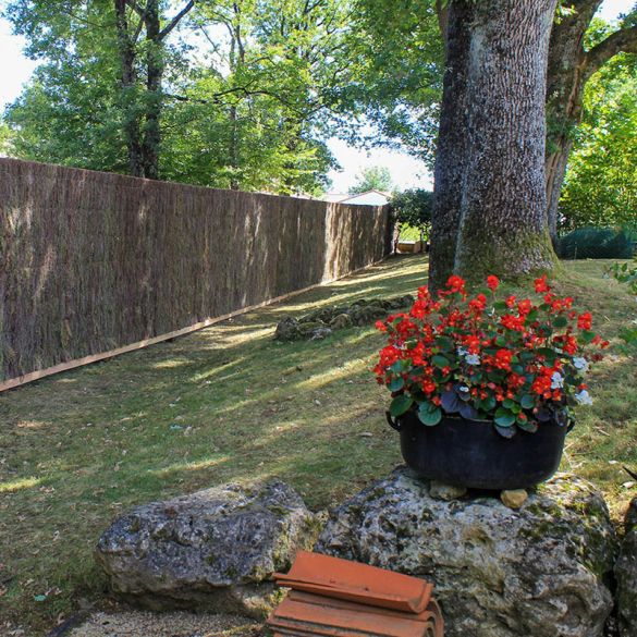 Panneau de brande de bruyère 15 kg/m²  - Hauteur 1,00 m - Longueur 2,00 m