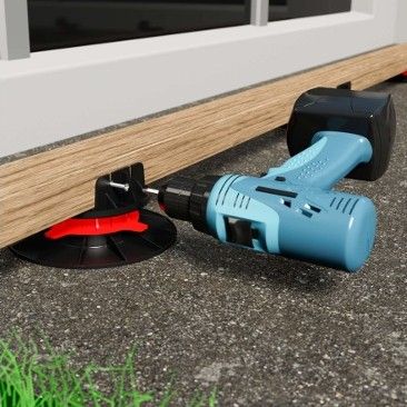 Plot terrasse réglable 90-150 mm pour terrasse bois ou composite - YEED
