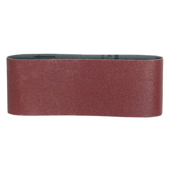 Bandes abrasives 100x610 mm - grain 80 - bois et métal (x5) | MAKITA P-36902