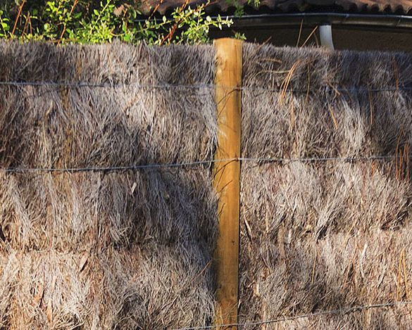 Panneau de brande de bruyère 15 kg/m²  - Hauteur 1,00 m - Longueur 2,00 m