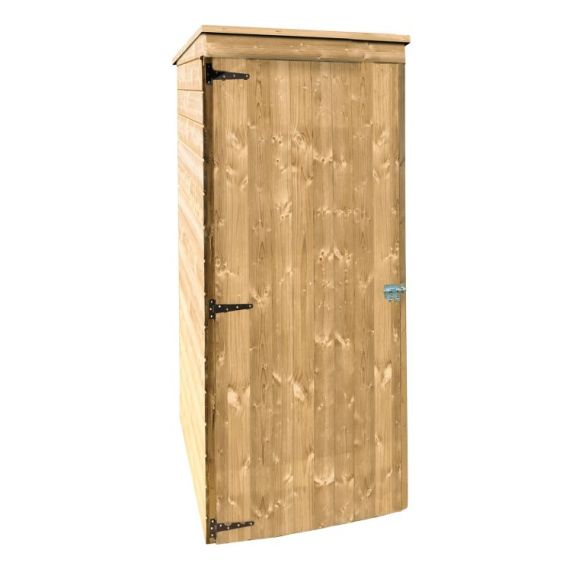 Abri de rangement 12 mm S8581-1LD traité autoclave 90x96x180 cm SOLID
