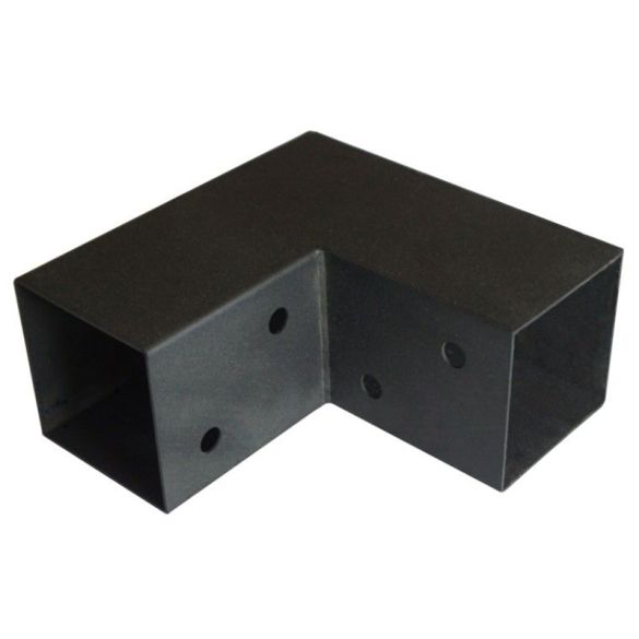 Connecteur express en L - 122x226x224 mm - pour poteaux bois 120x120 mm