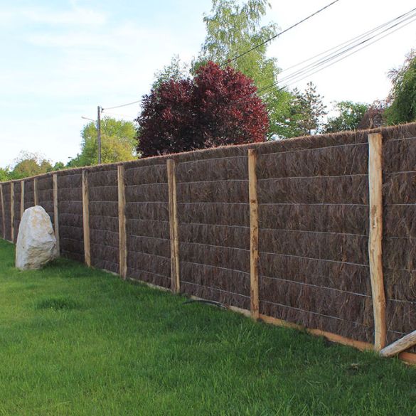 Panneau de brande de bruyère 15 kg/m²  - Hauteur 1,00 m - Longueur 2,00 m