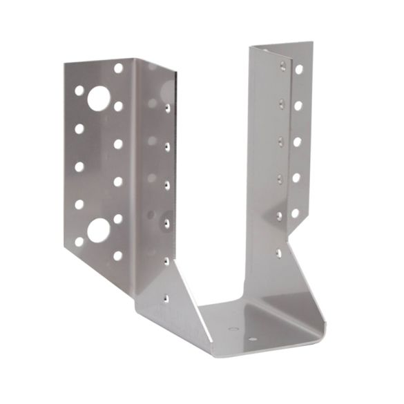 Sabot ailes extérieures 80x85 mm en inox A4 - ép. 1,5 mm - SAEX250/80/1.5X