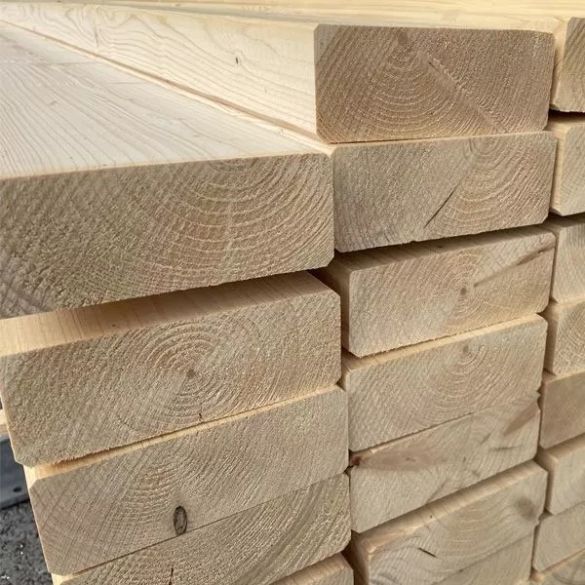 Bois de charpente sapin séché et raboté - 160x80 mm - Long. 3,00 m - Classe 2