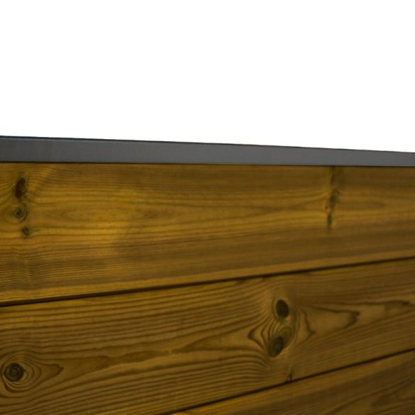 Planche de clôture NIVA en pin du nord Long 1,70 m - 130x25 mm - Cl.4 marron