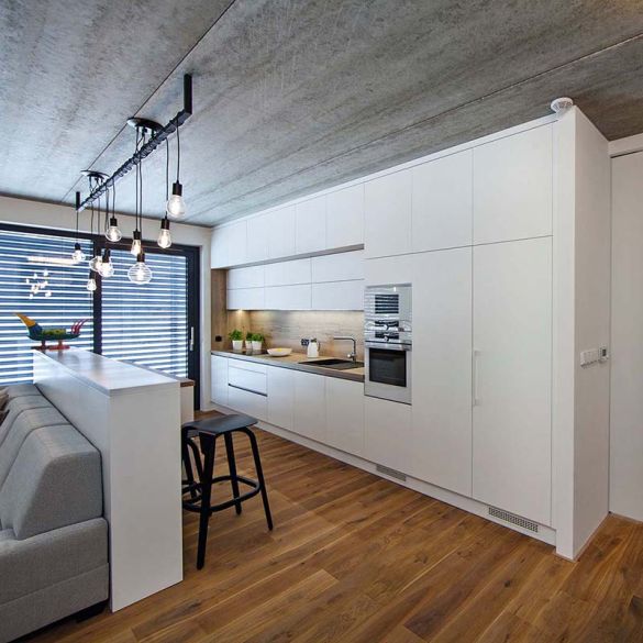 Mélaminé MDF PerfectSense laqué W1100 PM Blanc Alpin 19 mm EGGER - 2,80x2,07 m