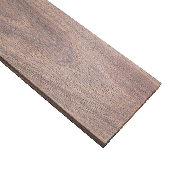 Lame terrasse bois exotique PADOUK lisse - 120 x 21 mm - Longueur 4,60 m