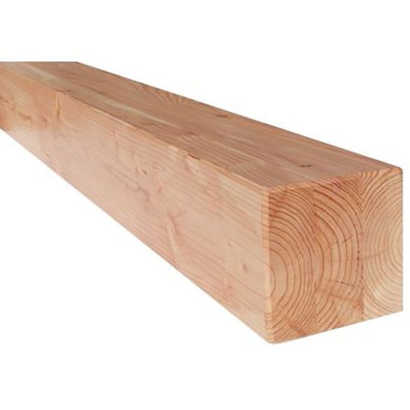Poteau contrecollé Douglas 200x200 mm - Long. 5,00 m - traité Classe 2