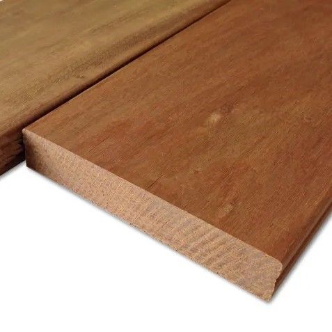 Lame de terrasse bois exotique IPÉ large - 185x20 mm - Long. 2,15 m