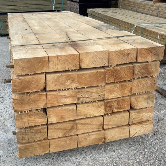 Traverse paysagère chêne 2,60m 200x060 mm